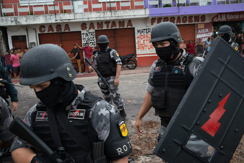  الشرطة البرازيلية تفكك سلسلة من العبوات الناسفة بمدينة غاما