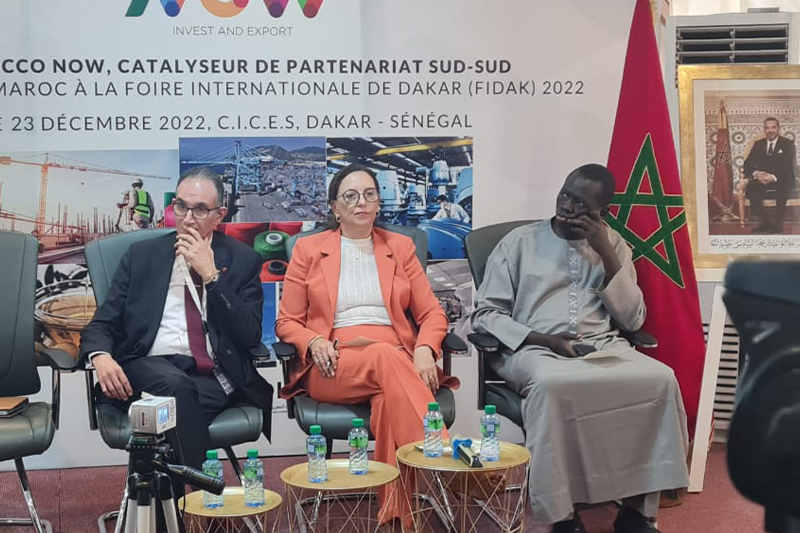 التعاون المغربي السنغالي محور لقاء على هامش المعرض الدولي لدكار