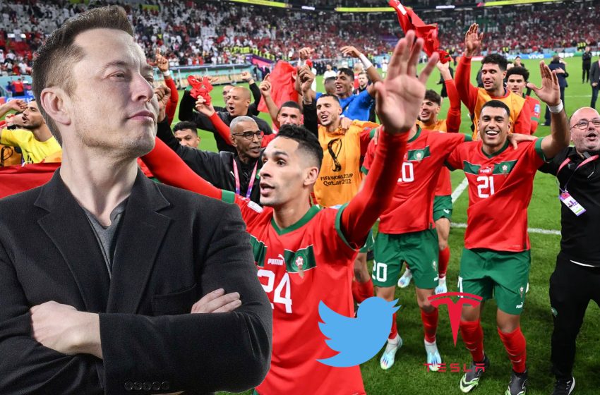 إيلون ماسك يهنئ المغرب بفوزه على البرتغال
