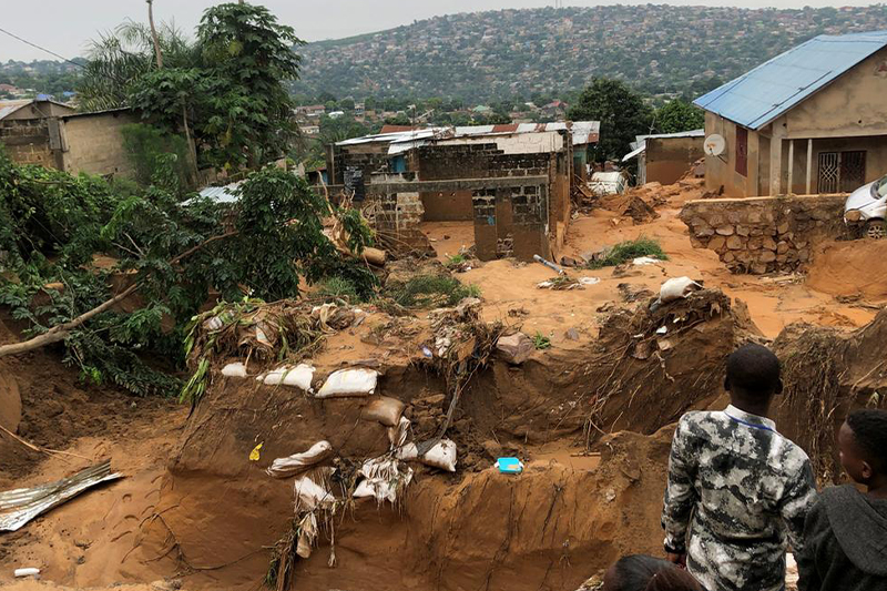  الكونغو : مصرع 141 شخصاً إثر الأمطار الغزيرة بكينشاسا