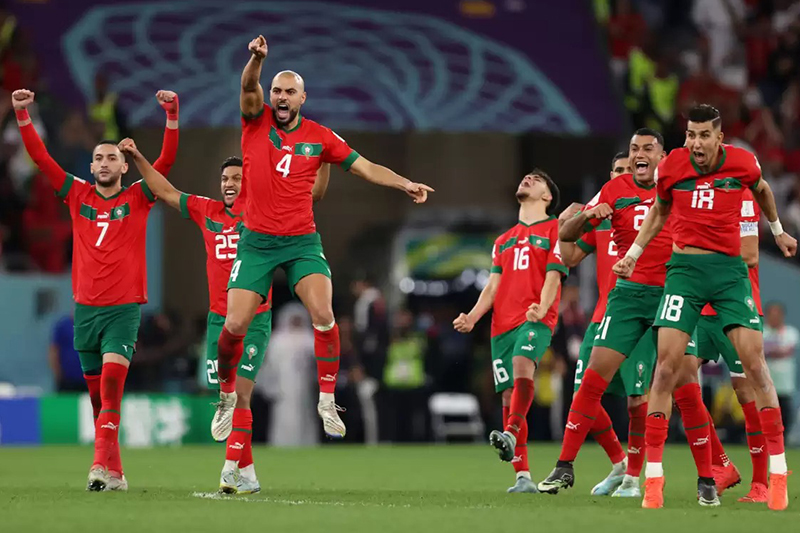  المنتخب المغربي .. رغبة جامحة في المواصلة والتأهل إلى نصف نهائي كأس العالم