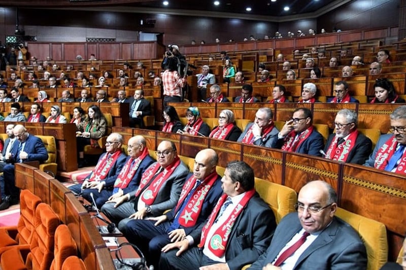  أعضاء مجلس المستشارين : انتصار المغرب في مونديال قطر بمثابة حافز لتحقيق نهضة شبابية ورياضية