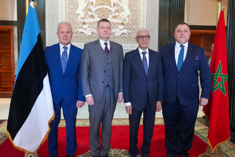  رئيس مجلس النواب يتباحث مع رئيس مجموعة الصداقة البرلمانية إستونيا المغرب