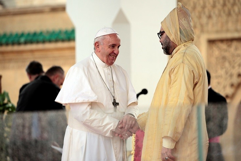  بابا الفاتيكان يعرب عن تقديره لجلالة الملك وينوه بالعلاقات بين المغرب والكرسي الرسولي