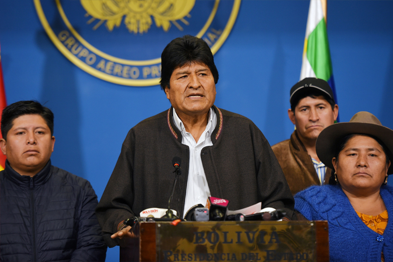  البيرو تمنع الرئيس البوليفي السابق إيفو موراليس من دخول أراضيها