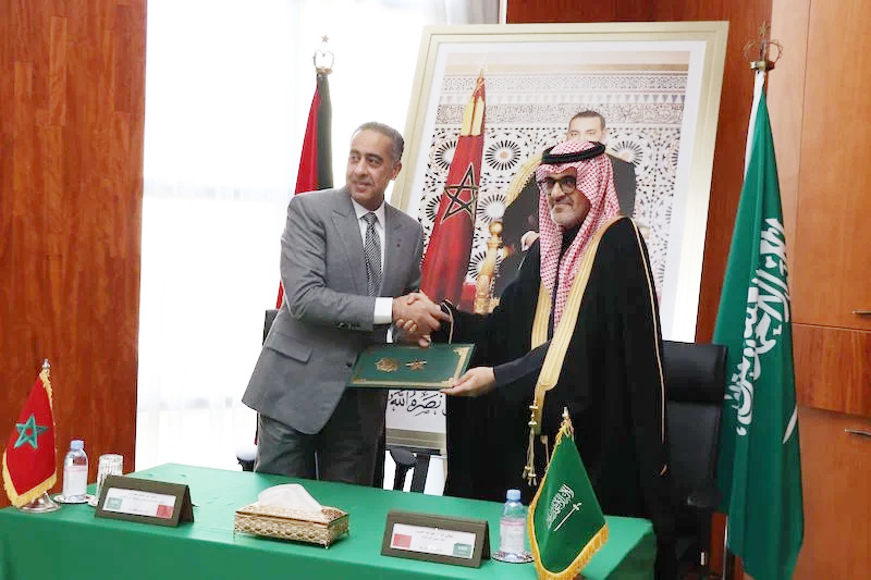 السيد عبد اللطيف حموشي يستقبل نائب رئيس أمن الدولة السعودي