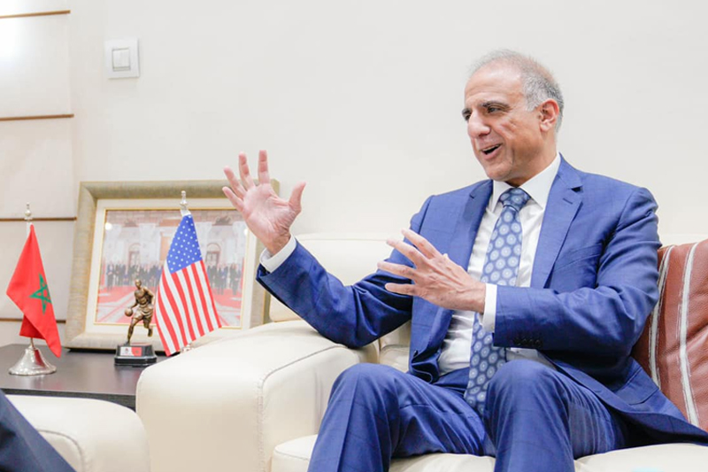 سفير الولايات المتحدة بالمغرب: صاحب الجلالة الملك محمد السادس (صوت