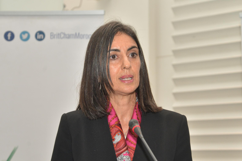 السيدة نادية فتاح تجري مباحثات مع مسؤولي مؤسسة التمويل الدولية