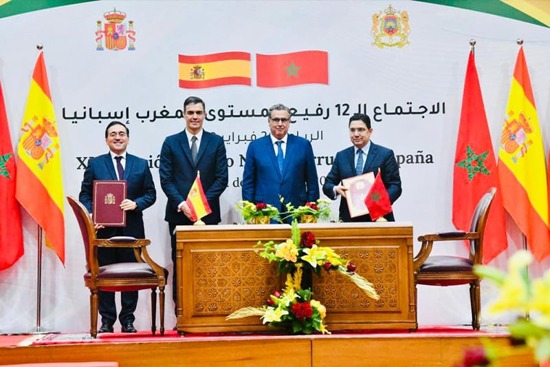 العلاقة المغربية الاسبانية: اختتام أشغال الاجتماع الـ 12 رفيع المستوى
