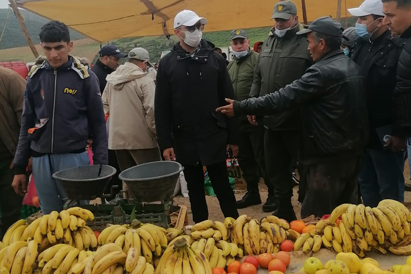  تتبع لوضعية تموين الأسواق وأسعار المواد الغذائية بإقليم شيشاوة