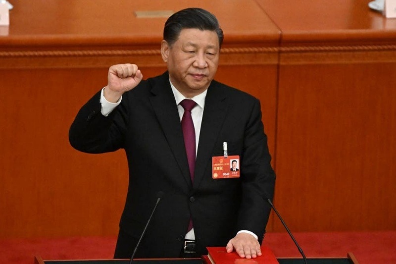  إعادة انتخاب شي جين بينغ رئيسا للصين لولاية ثالثة