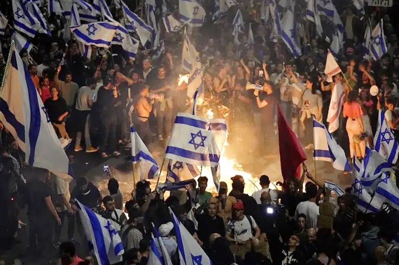  إضراب عام في إسرائيل إحتجاجا على الإصلاح القضائي