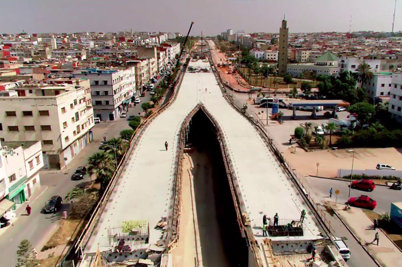  الدار البيضاء تستعد لافتتاح جسر محمد السادس
