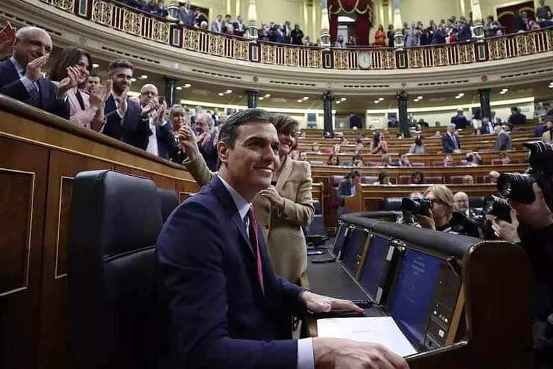  البرلمان الإسباني يرفض بأغلبية ساحقة حجب الثقة من حكومة سانشيز