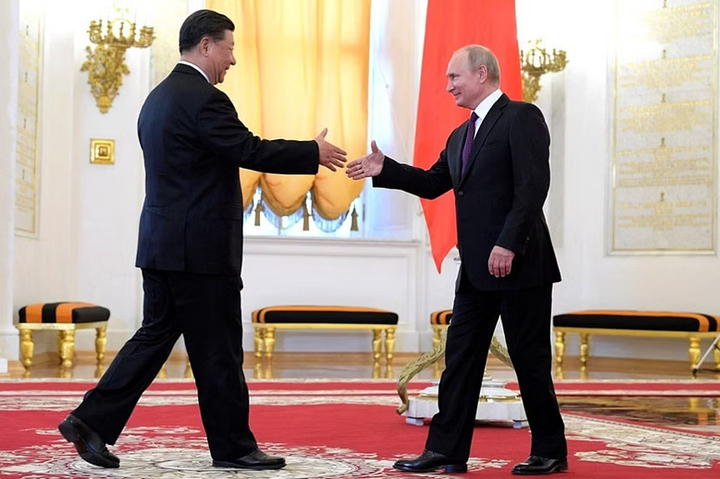  الرئيس الصيني في زيارة إلى روسيا