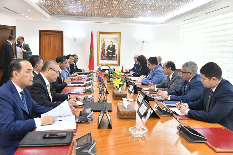 توقيع اتفاقية بشأن الخدمات الجوية بين حكومتي المغرب وكمبوديا