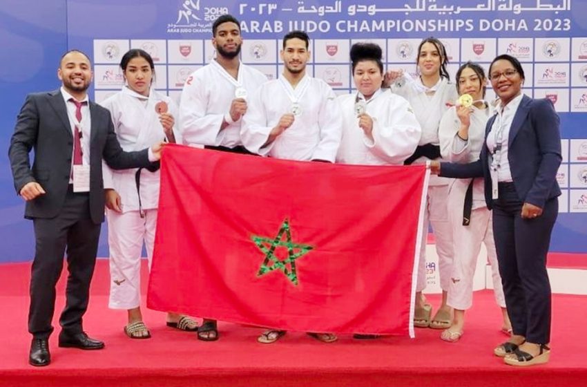 المنتخب الوطني المغربي يحرز 9 ميداليات في بطولة الجيدو العربية