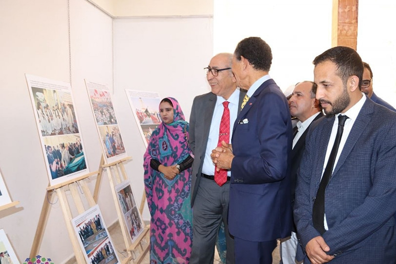معرض صور لزيارة جلالة الملك محمد السادس للأقاليم الجنوبية للمصور مرادجي