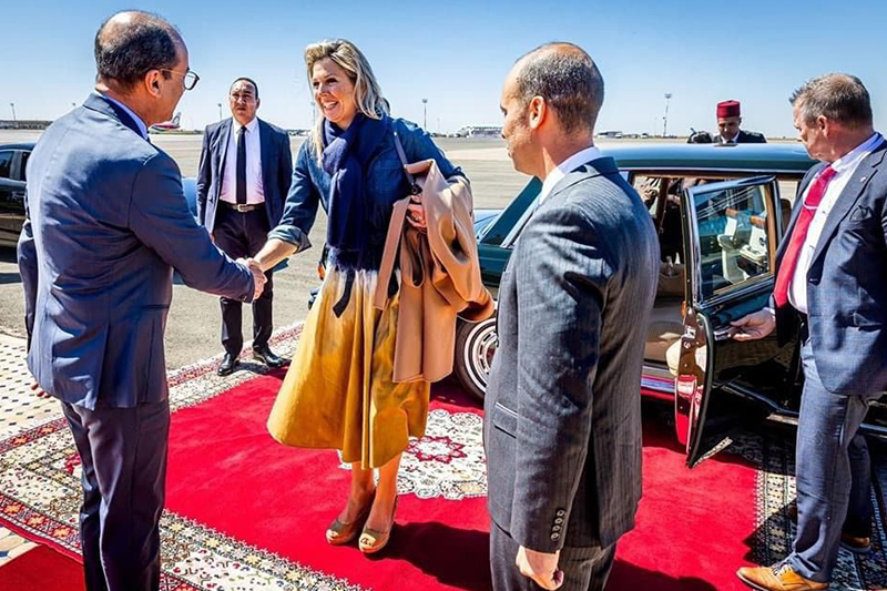 ملكة هولندا في زيارة للملكة المغربية