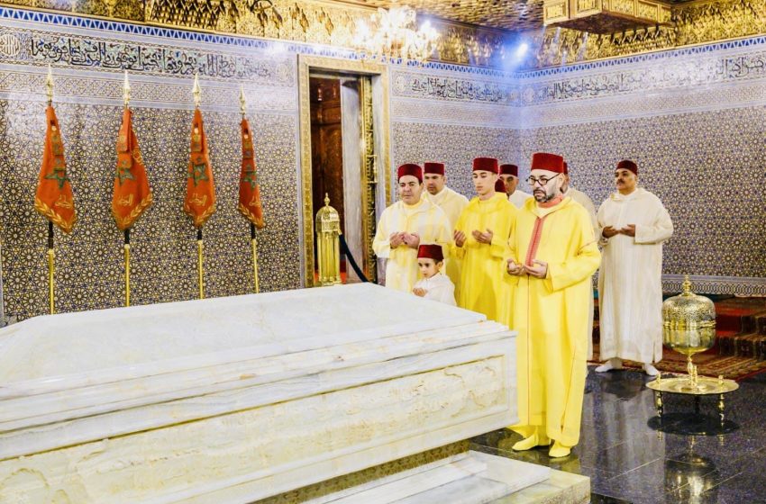 أمير المؤمنين الملك محمد السادس يترحم على روح جلالة المغفور