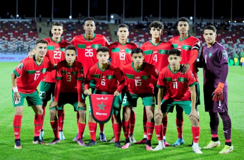  المنتخب المغربي لأقل من 17 سنة يفوز على نظيره الجنوب إفريقي في الجزائر