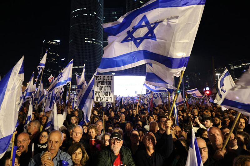  إسرائيل: تجدد المظاهرات ضد الإصلاحات القضائية للأسبوع ال 13 على التوالي