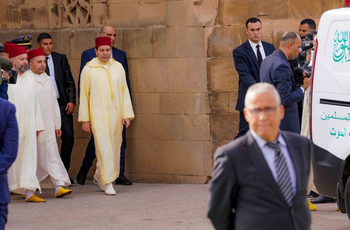تشييع جثمان الراحل محمد معتصم بحضور صاحب السمو الملكي الأمير مولاي رشيد