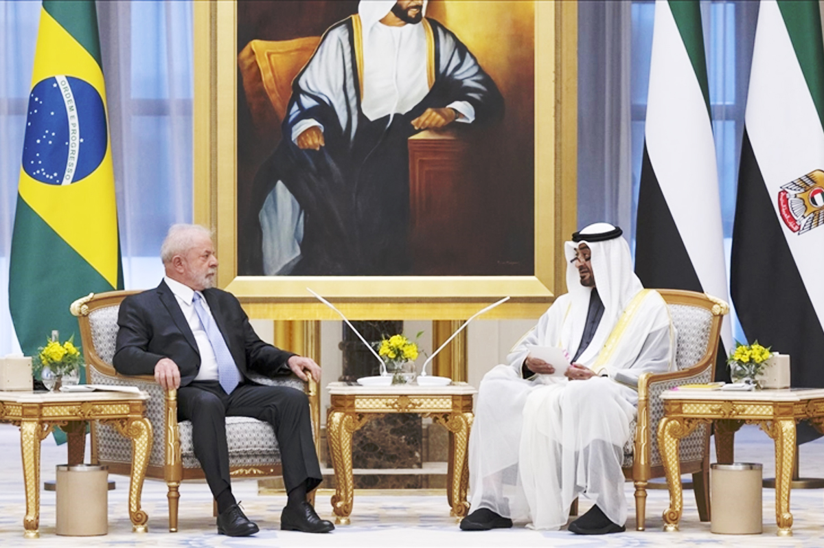 الإمارات والبرازيل يبحثان تعزيز العلاقات الثنائية
