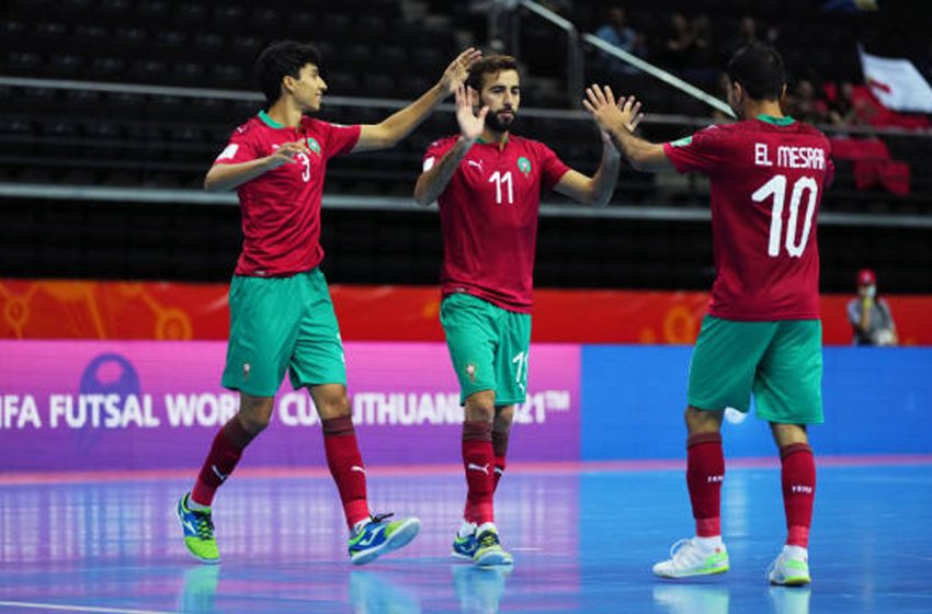  المنتخب المغربي لكرة القدم داخل القاعة يواجه فرنسا كرواتيا واليابان