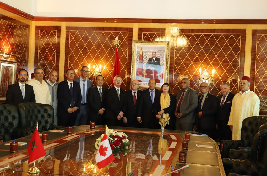  رئيس مجلس الشيوخ الكندي يشيد بالتراث الثقافي المغربي وحسن الضيافة