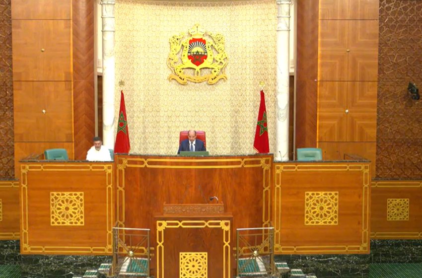 مجلس المستشارين: افتتاح أشغال الدورة الثانية من السنة التشريعية 2022 – 2023