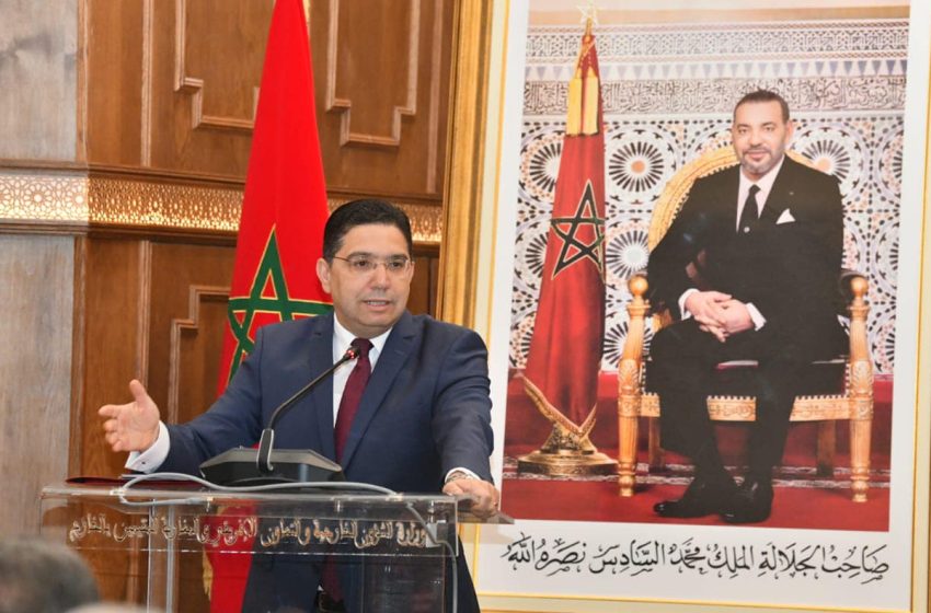  السيد بوريطة: الدبلوماسية المغربية تستثمر الإصلاحات التي تقوم بها المملكة تحت قيادة جلالة الملك