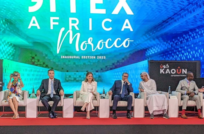  رئيس الحكومة ووزيرة الإنتقال الرقمي يشرفان على افتتاح معرض جيتكس إفريقيا المغرب 2023