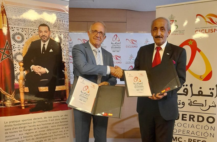  الجامعة الملكية المغربية للدراجات توقع اتفاقا مع نظيرتها الإسبانية