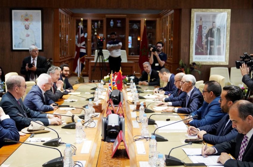  التعاون المغربي البريطاني في صلب مباحثات رئيس مجلس النواب ووفد عن مجلس اللوردات البريطاني