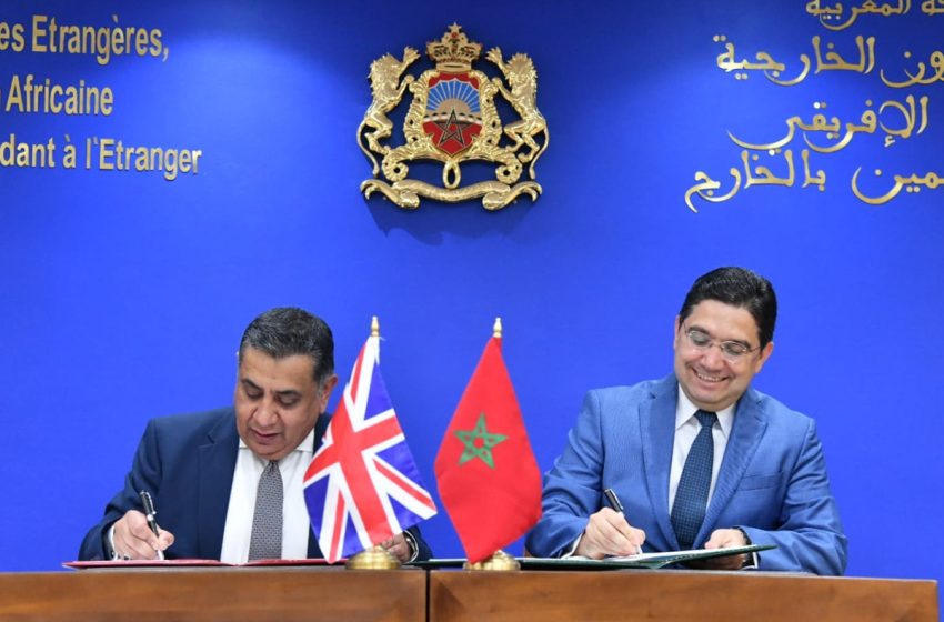  المغرب والمملكة المتحدة يجددان تأكيد إرادتهما المشتركة لتعزيز الشراكة الاستراتيجية
