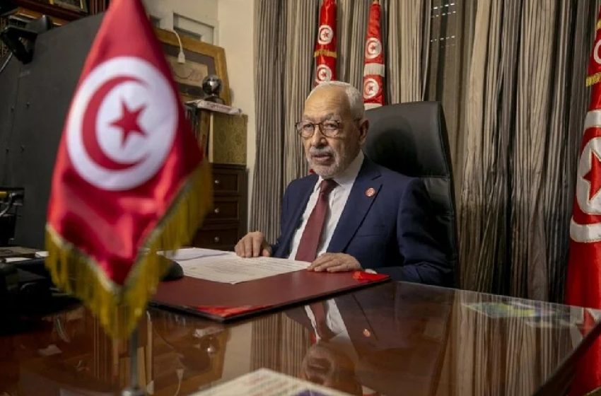  تونس: الحكم على راشد الغنوشي رئيس حركة النهضة بالسجن سنة