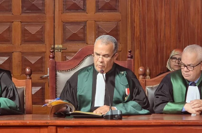  رشيد تاشفين ينصب رئيسا أولا لمحكمة الاستئناف بسطات