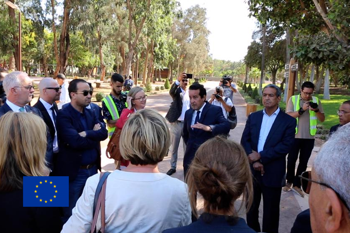 تثمين الشراكة بين المغرب والاتحاد الأوروبي : وفد دبلوماسي في زيارة لمدينة أكادير