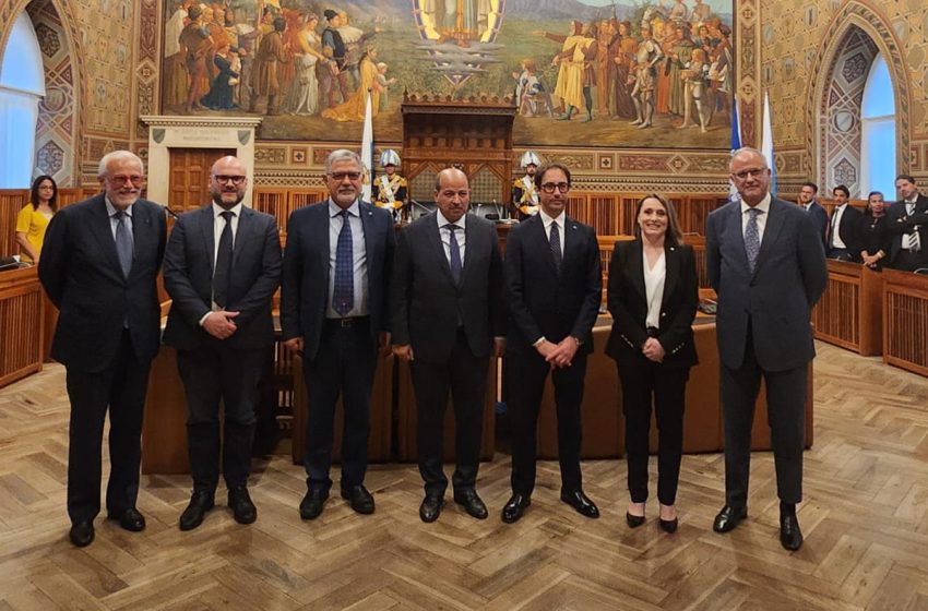  برلمان البحر الأبيض المتوسط: السيد ميارة يستقبل من طرف الرئيسين الحاكمين لجمهورية سان مارينو