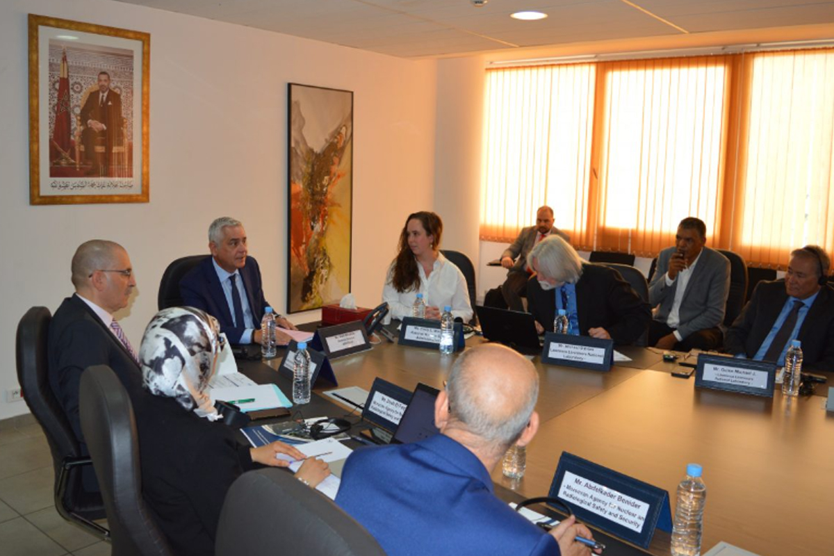 المغرب-الولايات المتحدة: ورشة عمل تقنية حول تعزيز واستدامة نظام السلامة النووية