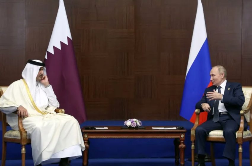 أمير قطر يهاتف الرئيس الروسي