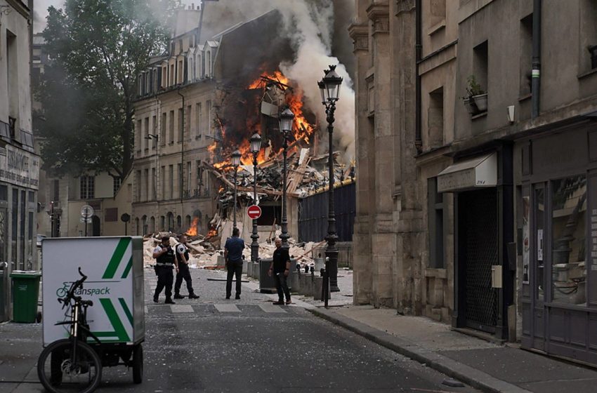  باريس: إنفجار مبنى يخلف أربعة جرحى في حالة خطرة