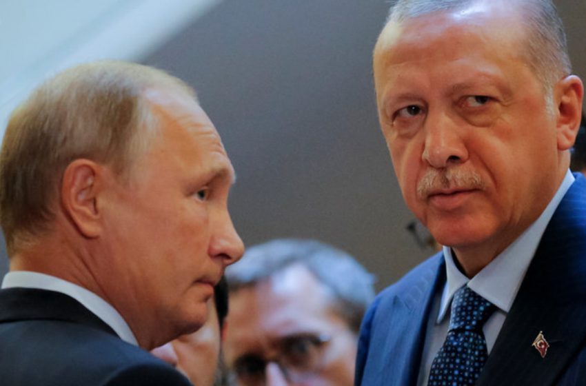  بوتين يتلقى دعم إردوغان في مواجهة التمرد
