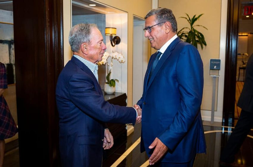  مايكل بلومبيرغ يشكر صاحب الجلالة الملك محمد السادس ويثمن الدور المحوري الذي يضطلع به المغرب في مواجهة التحديات العالمية