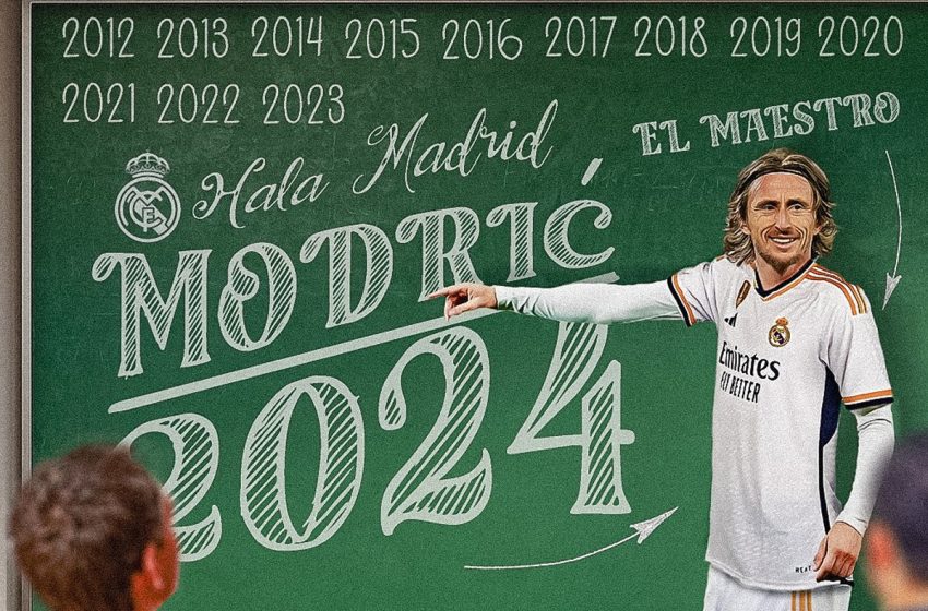  ريال مدريد يجدد عقد مودريتش
