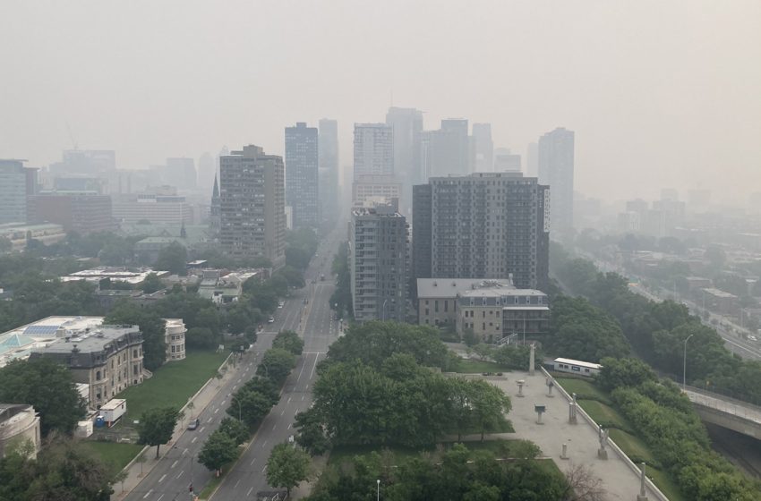  كندا: هواء مونتريال الأكثر تلوثا في العالم بسبب دخان الحرائق