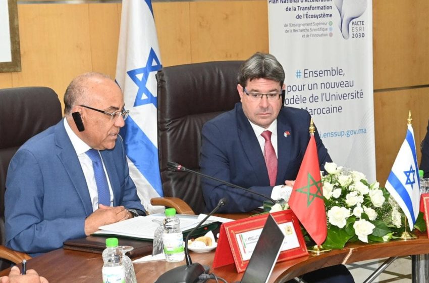  السيد ميراوي يتباحث مع وزير الابتكار والعلوم والتكنولوجيا الإسرائيلي