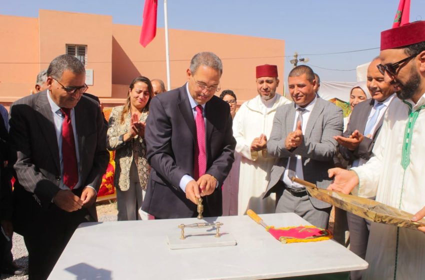 سطات: تدشين وإعطاء انطلاقة عدة مشاريع تنموية بمناسبة عيد العرش المجيد