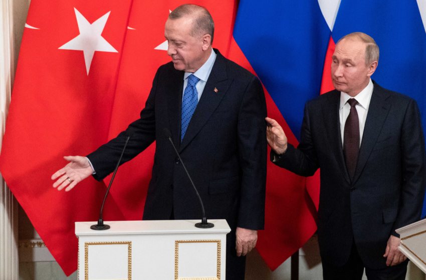  أردوغان يدعو الغرب إلى معالجة مطالب روسيا بشأن صفقة الحبوب